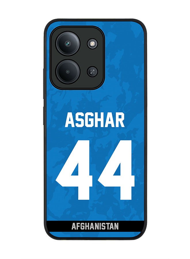 For Xiaomi Redmi 15C 4G Case,Slim fit Camera Protection, Shockproof Thin Phone cover  - Afghanistan Asghar Afghan, Jersey No 44